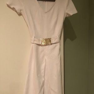Versace Jean brand white dress